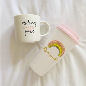 NWOT Coffee bundle: mug and commuter cup ☕️